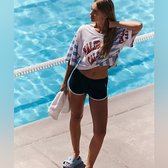 Free People Movement Call Time Graphic Printed Tee Size M NWT - Picture 4 of 4